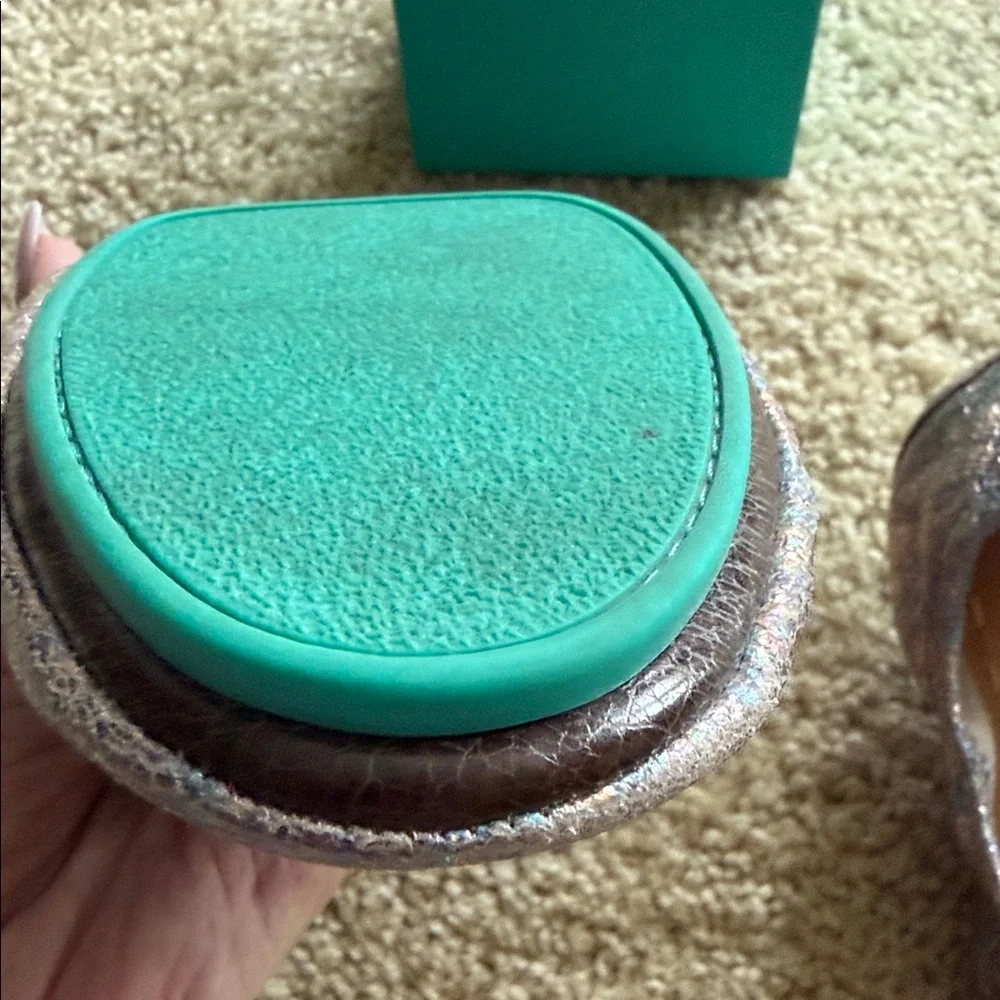 Tieks Love Potion Lovestruck Metallic Iridescent Ballet Flats Full Set Size 8 - Picture 8 of 16